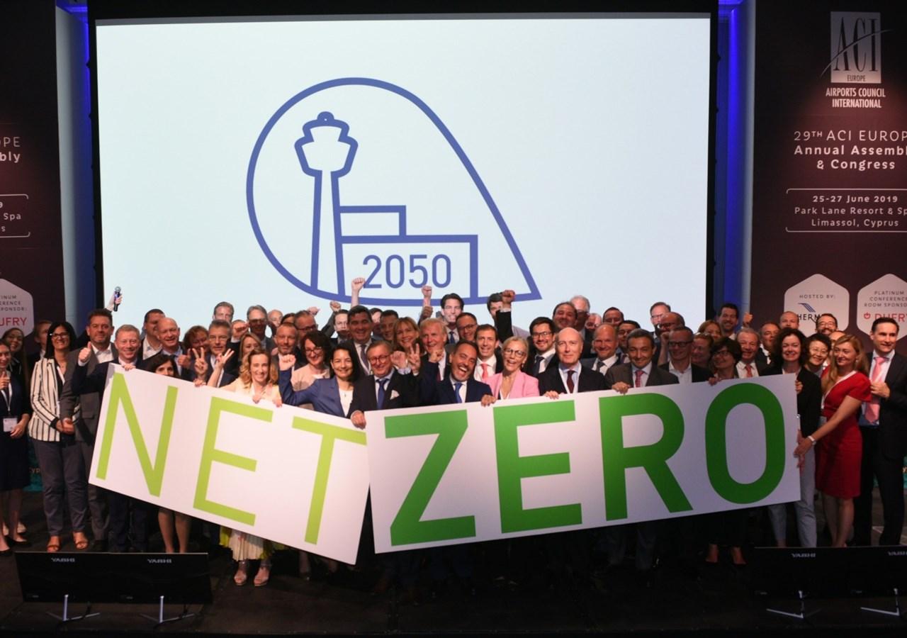 Hermes Airports Commits To Achieve Net Zero Emmissions By 2050 ©ACI Europe Herems Airports